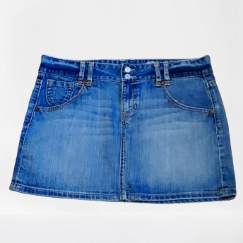 Gap mini denim skirt